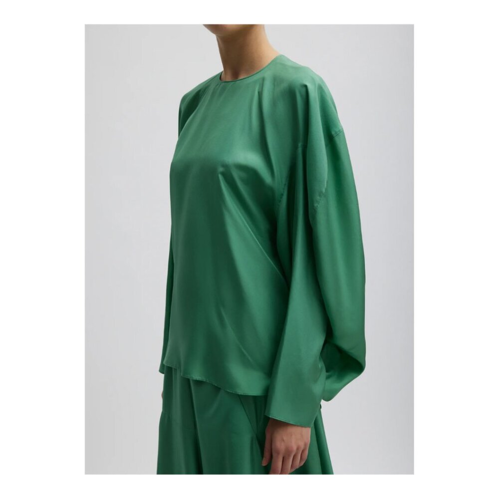 Silk Habutai Circular Top